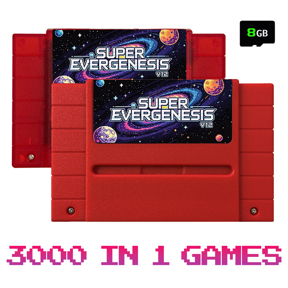 Gaming Console Nintendo - Süper EVERGENESIS 3000'ü 1 Arada SFC