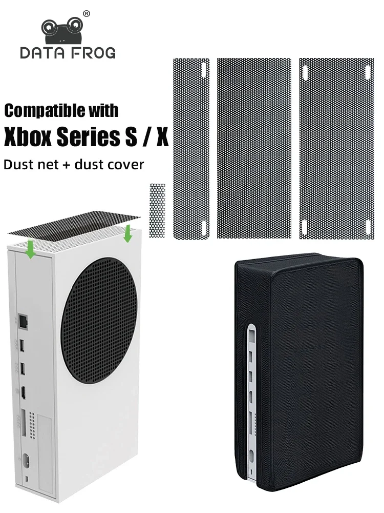 Microsoft Console Xbox Series S - DATA FROG Çıkarılabilir Yıkanabilir Toz Geçirmez