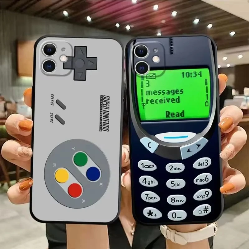 Gaming Console Quotes - Retro Oyun Konsolu Radyo Telefon Kılıfı
