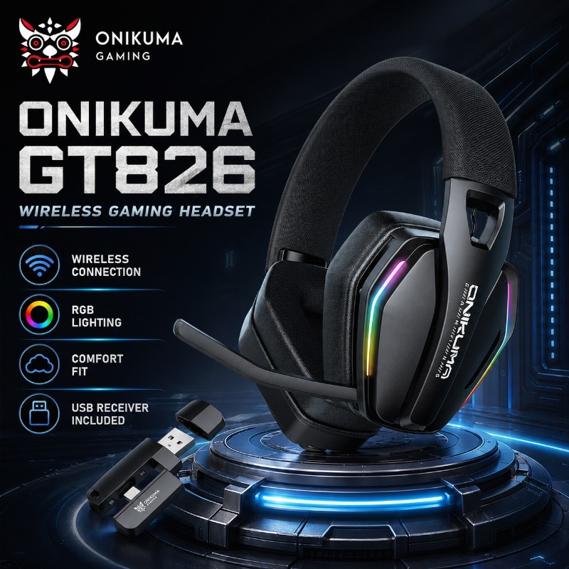 Gaming Console In Amazon - ONIKUMA GT826 Kablosuz Oyun Kulaklığı Bluetooth
