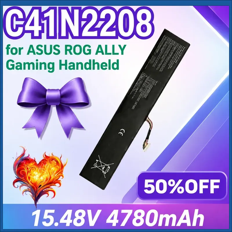 Gaming Console Asus Rog - Yeni C41N2208 4780mAh 15.48V El Oyun