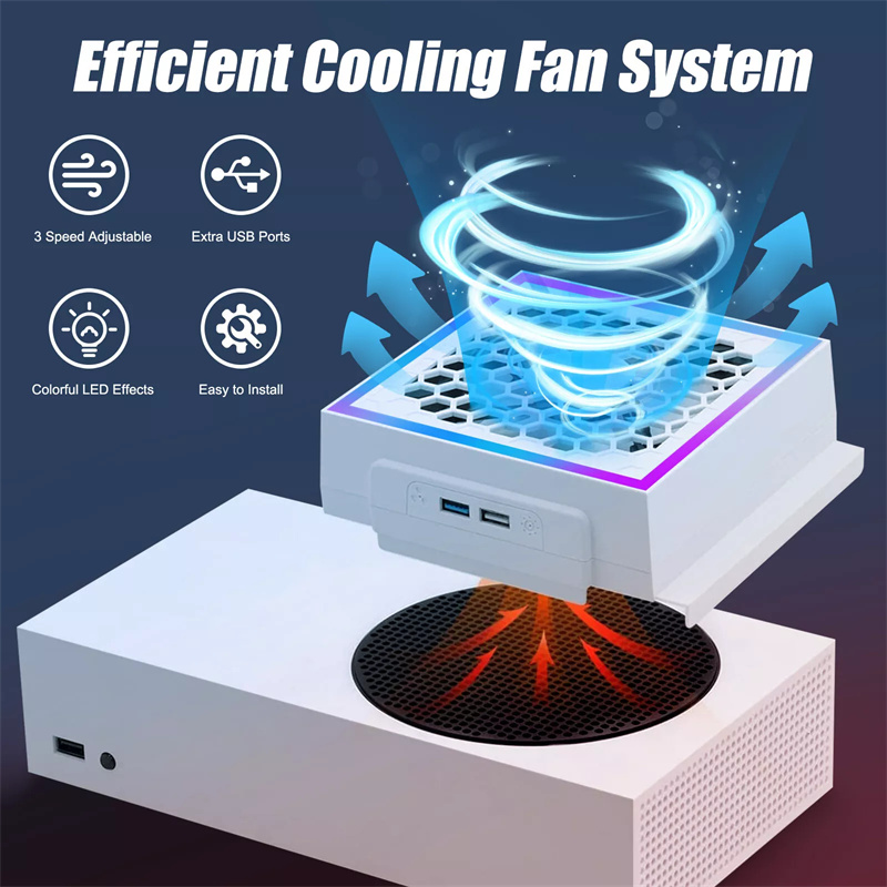 LED soğutma fanı atmosfer ışığ - Microsoft Console Xbox Series S incelemesi ve fiyatı