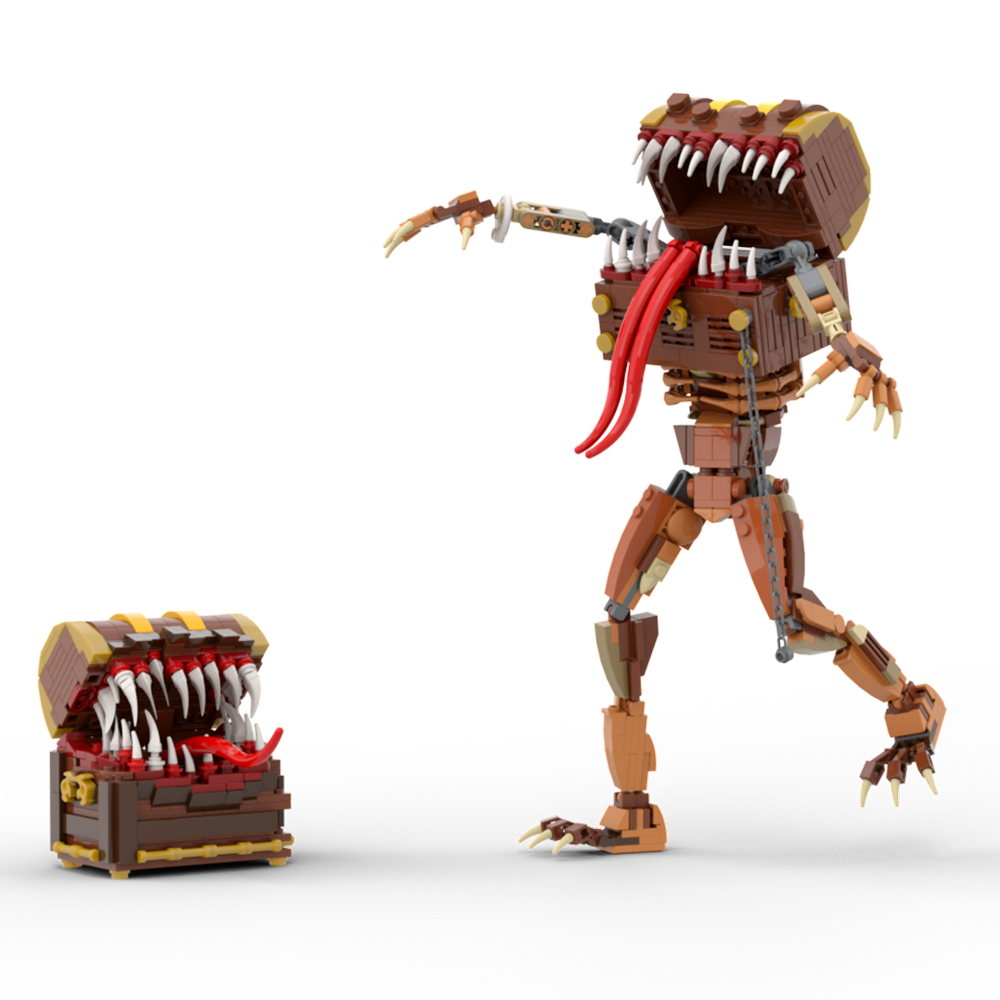 BuildMOC Oyunu Taklit Göğüs Zi - Gaming Console Lego incelemesi ve fiyatı