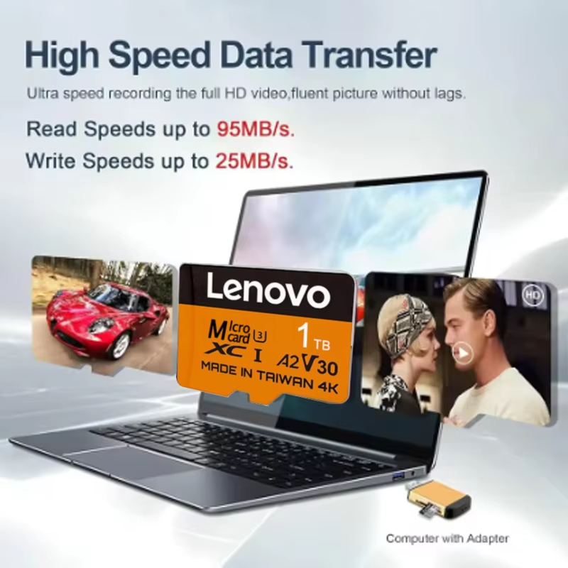 Lenovo Secure 512GB SD Kartlar - Gaming Console Lenovo incelemesi ve fiyatı