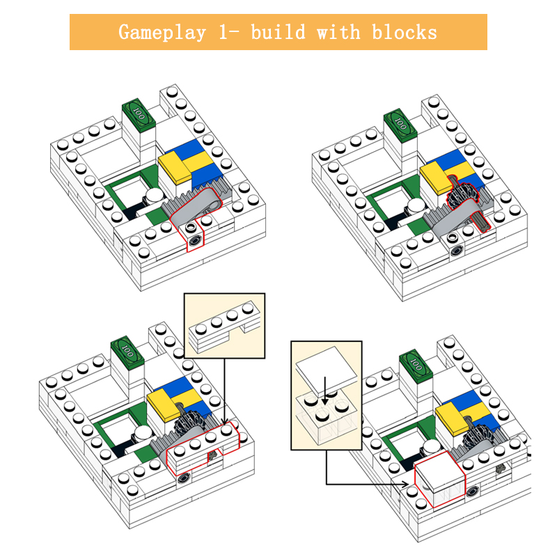 Moc yapı taşları bulmaca kutus - Gaming Console Lego incelemesi ve fiyatı
