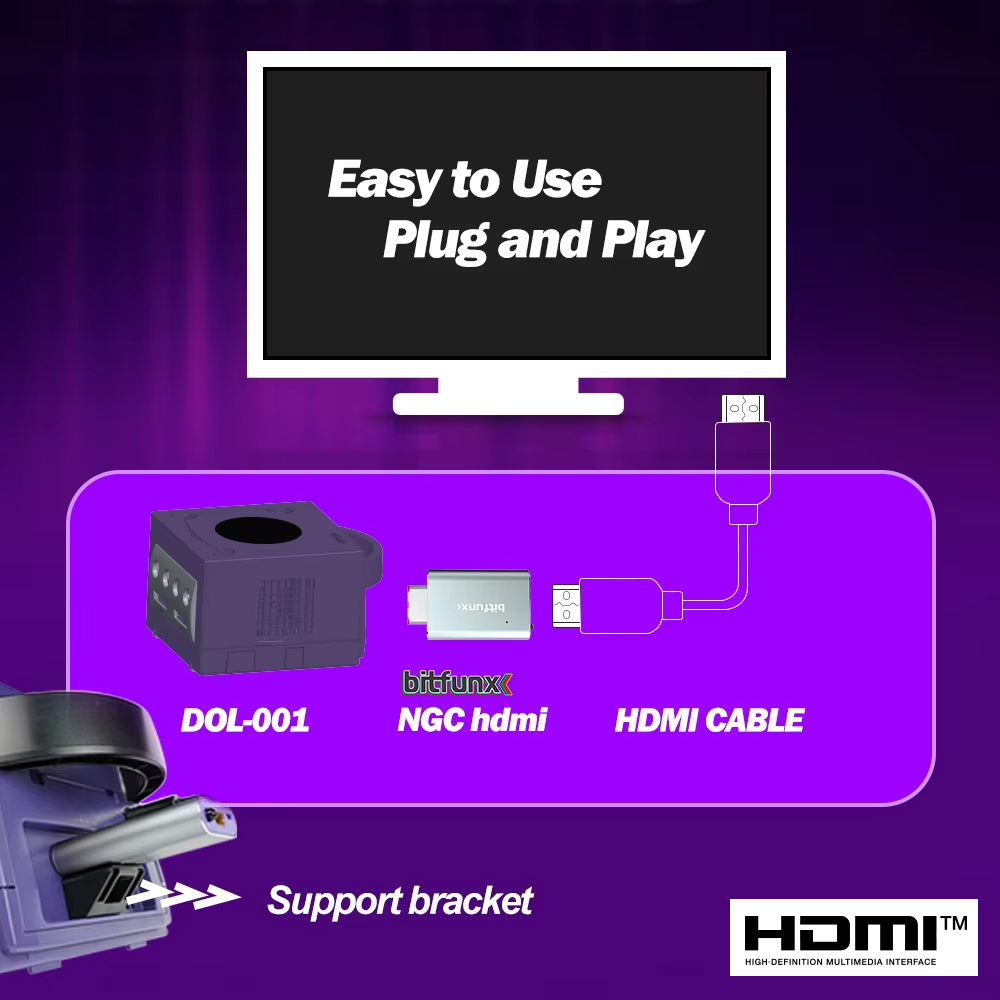 Bitfunx GC Video HDMI ™   Adap - Gaming Console Nintendo incelemesi ve fiyatı