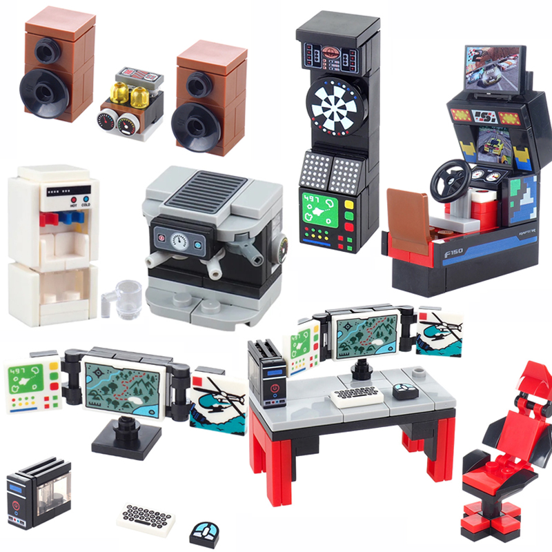 MOC Şehir Sokak Sahnesi Yapı T - Gaming Console Lego incelemesi ve fiyatı