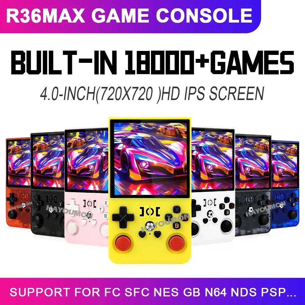 R36 Max Taşınabilir Cep Boyu 6 - Gaming Console R36 Max incelemesi ve fiyatı