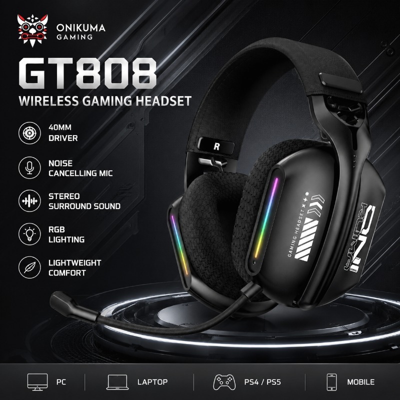 ONIKUMA GT808 Oyun Kulaklığı K - Gaming Console In Amazon incelemesi ve fiyatı